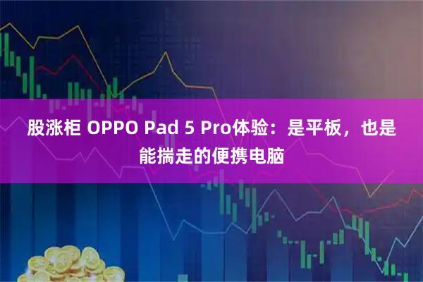 股涨柜 OPPO Pad 5 Pro体验：是平板，也是能揣走的便携电脑